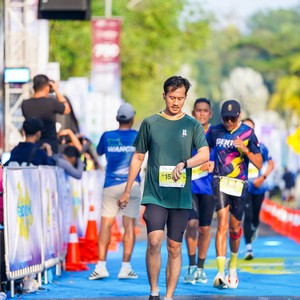 Race photo from BOGORUN 2026