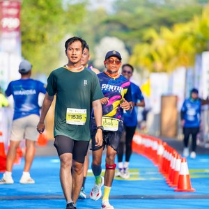 Race photo from BOGORUN 2026
