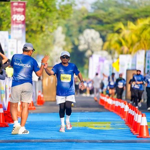 Race photo from BOGORUN 2026