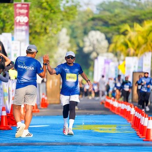 Race photo from BOGORUN 2026