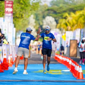 Race photo from BOGORUN 2026