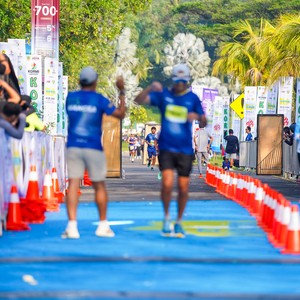 Race photo from BOGORUN 2026