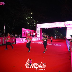 Race photo from SMARTFREN RUN 2026