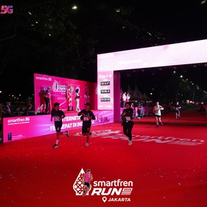 Race photo from SMARTFREN RUN 2026
