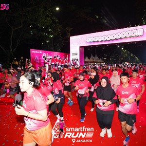 Race photo from SMARTFREN RUN 2026