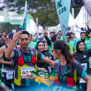 Race photo from ARUTMIN BORNEO RUN 2025