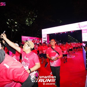 Race photo from SMARTFREN RUN 2026