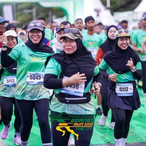 Race photo from ARUTMIN BORNEO RUN 2025