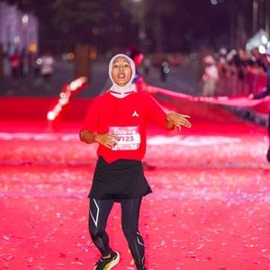 Race photo from SMARTFREN RUN 2026