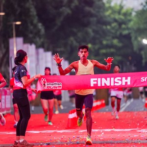 Race photo from SMARTFREN RUN 2026