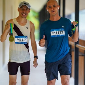 Race photo from Belitung Multisport Festival