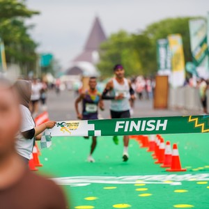 Race photo from ARUTMIN BORNEO RUN 2025