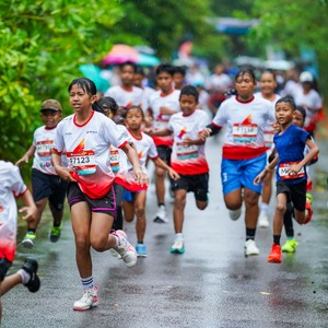 Race photo from Belitung Multisport Festival