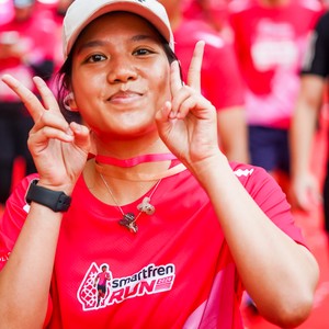 Race photo from SMARTFREN RUN 2026