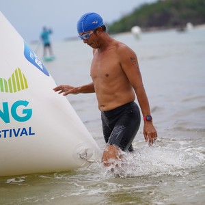 Race photo from Belitung Multisport Festival