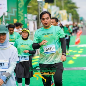 Race photo from ARUTMIN BORNEO RUN 2025