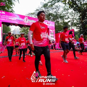 Race photo from SMARTFREN RUN 2026