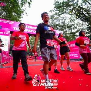 Race photo from SMARTFREN RUN 2026
