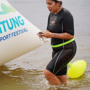 Race photo from Belitung Multisport Festival