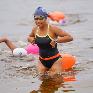 Race photo from Belitung Multisport Festival