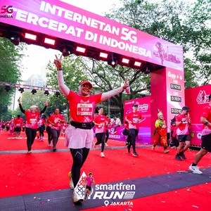 Race photo from SMARTFREN RUN 2026