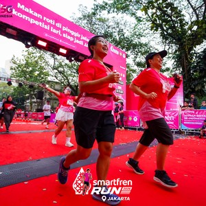 Race photo from SMARTFREN RUN 2026