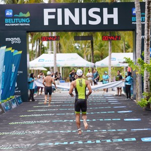 Race photo from Belitung Multisport Festival