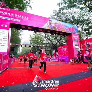 Race photo from SMARTFREN RUN 2026
