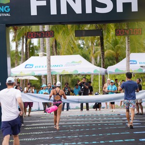 Race photo from Belitung Multisport Festival