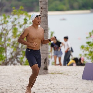 Race photo from Belitung Multisport Festival