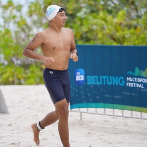 Race photo from Belitung Multisport Festival