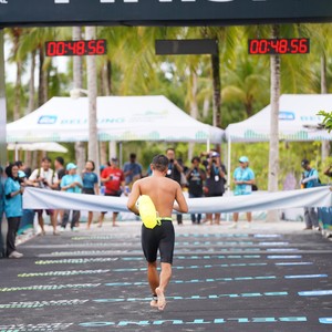 Race photo from Belitung Multisport Festival
