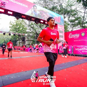 Race photo from SMARTFREN RUN 2026