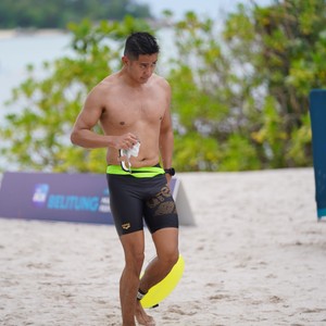 Race photo from Belitung Multisport Festival