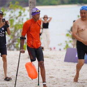 Race photo from Belitung Multisport Festival