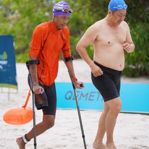 Race photo from Belitung Multisport Festival