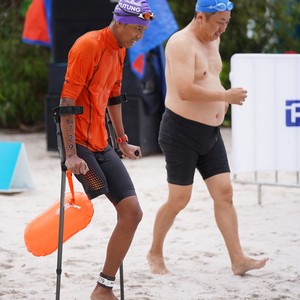 Race photo from Belitung Multisport Festival