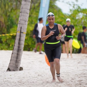 Race photo from Belitung Multisport Festival