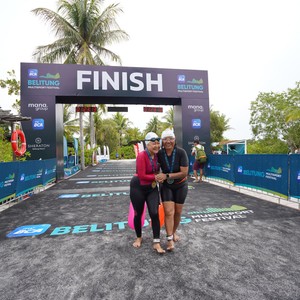 Race photo from Belitung Multisport Festival