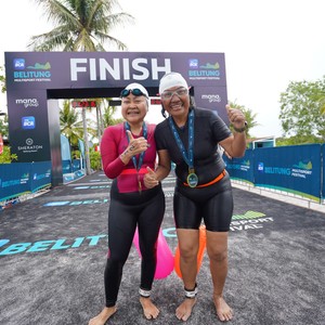 Race photo from Belitung Multisport Festival