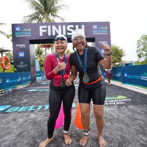 Race photo from Belitung Multisport Festival