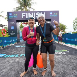 Race photo from Belitung Multisport Festival