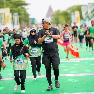 Race photo from ARUTMIN BORNEO RUN 2025