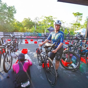 Race photo from Belitung Multisport Festival