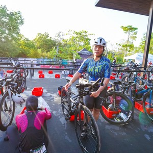 Race photo from Belitung Multisport Festival