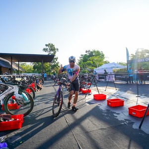 Race photo from Belitung Multisport Festival