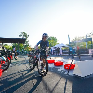 Race photo from Belitung Multisport Festival