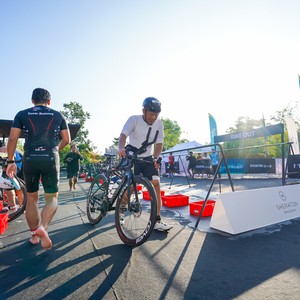 Race photo from Belitung Multisport Festival