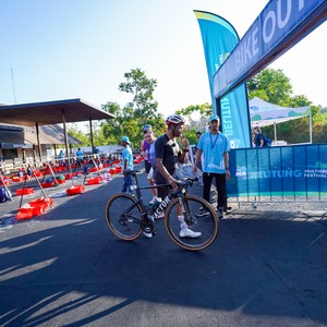 Race photo from Belitung Multisport Festival
