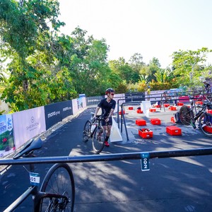Race photo from Belitung Multisport Festival